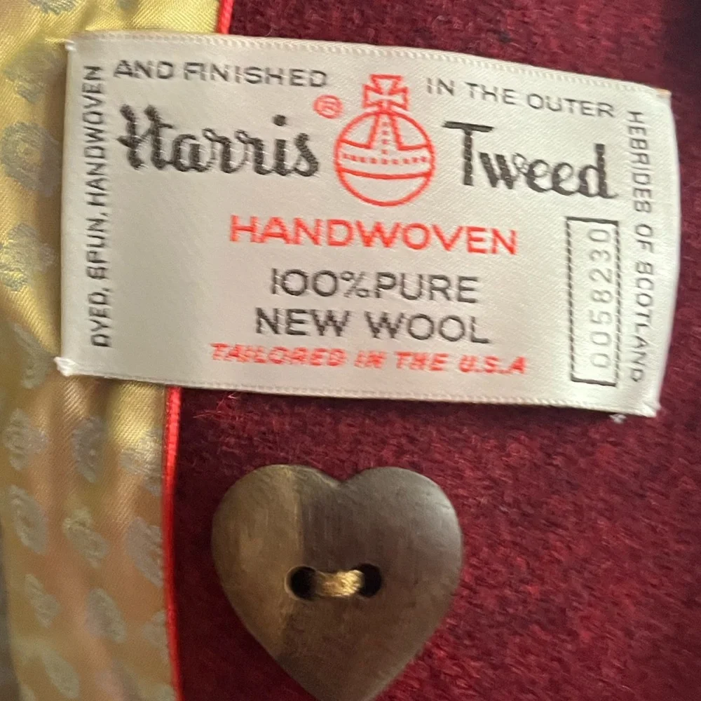 Harris Tweed jungal vintage